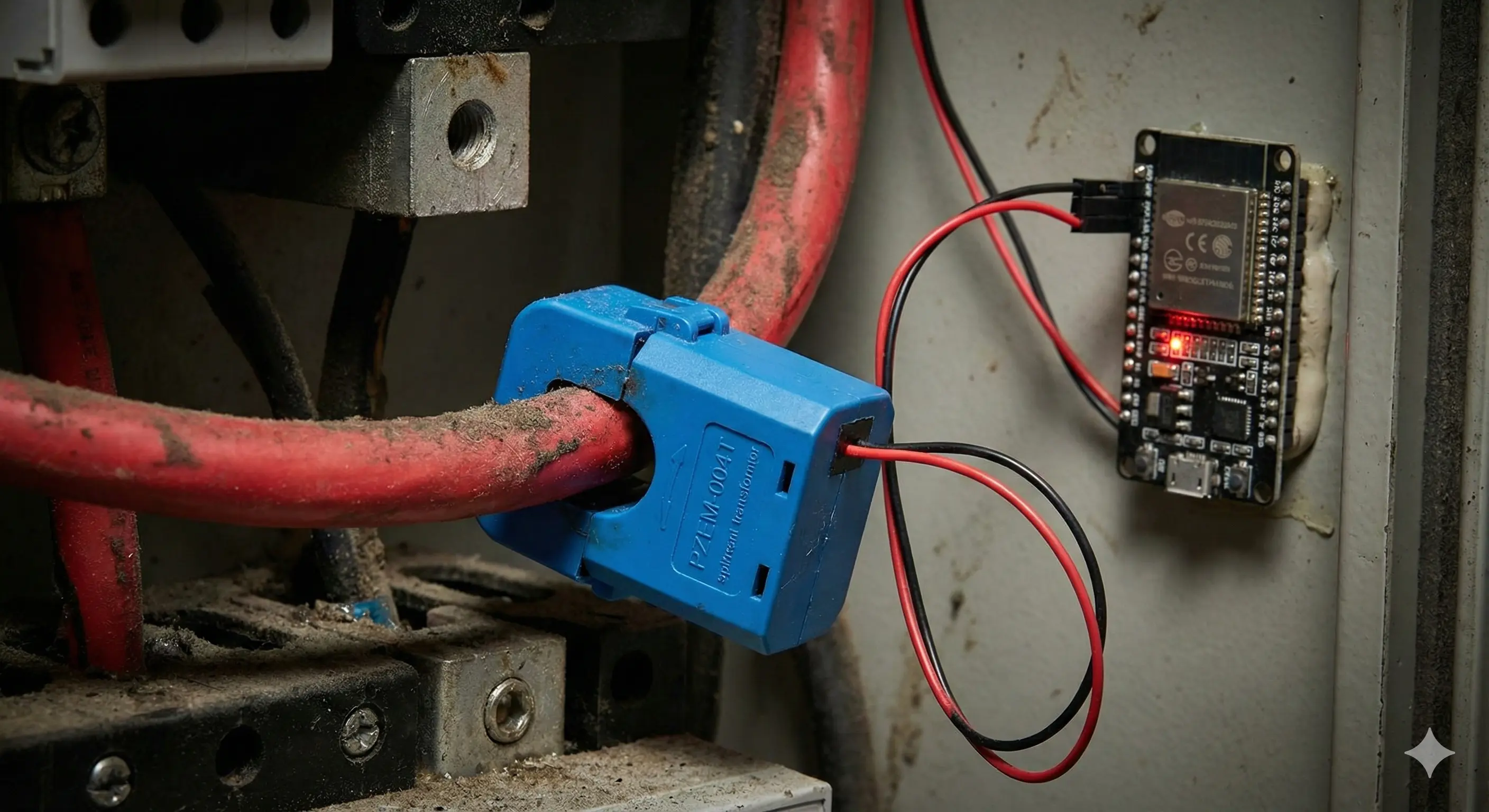 Graph showing energy spike prediction