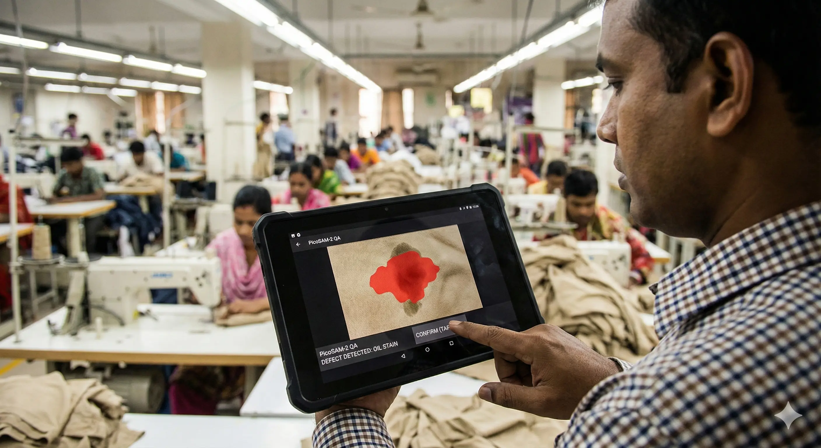 Defect detection overlay